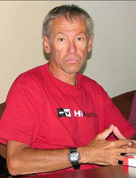 Польский альпинист Петр Пустельник