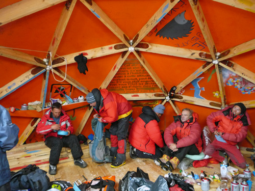 Elbrus hut, 5300