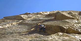 Climbing in the Pamir Alay
