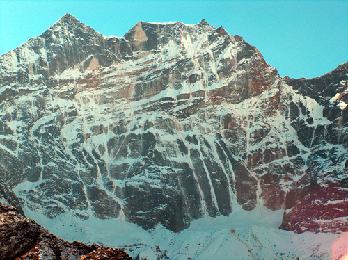 Кванге (Гималаи), Северная стена