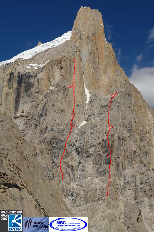NW Face Great Trango Tower