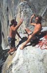 Немецкие альпинисты братья Хубер - фотогалерея с маршрута Зодиак